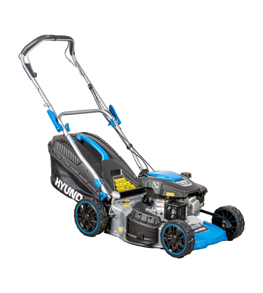 Tagliaerba a scoppio trazionato hyundai "65810" taglio da 43 cm 150cc