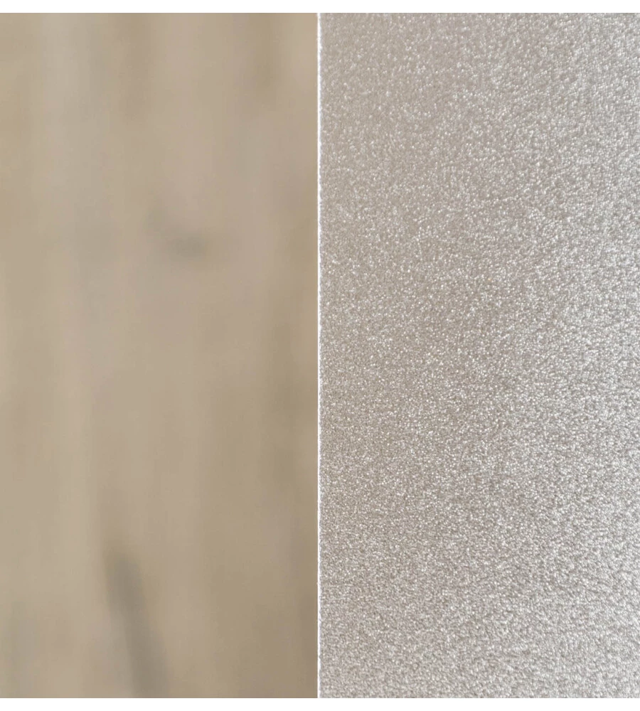 PANNELLO AGGIUNTIVO PER PORTA A SOFFIETTO DA INTERNO "LUCIANA" BIANCO CON VETRO 15X1 CM