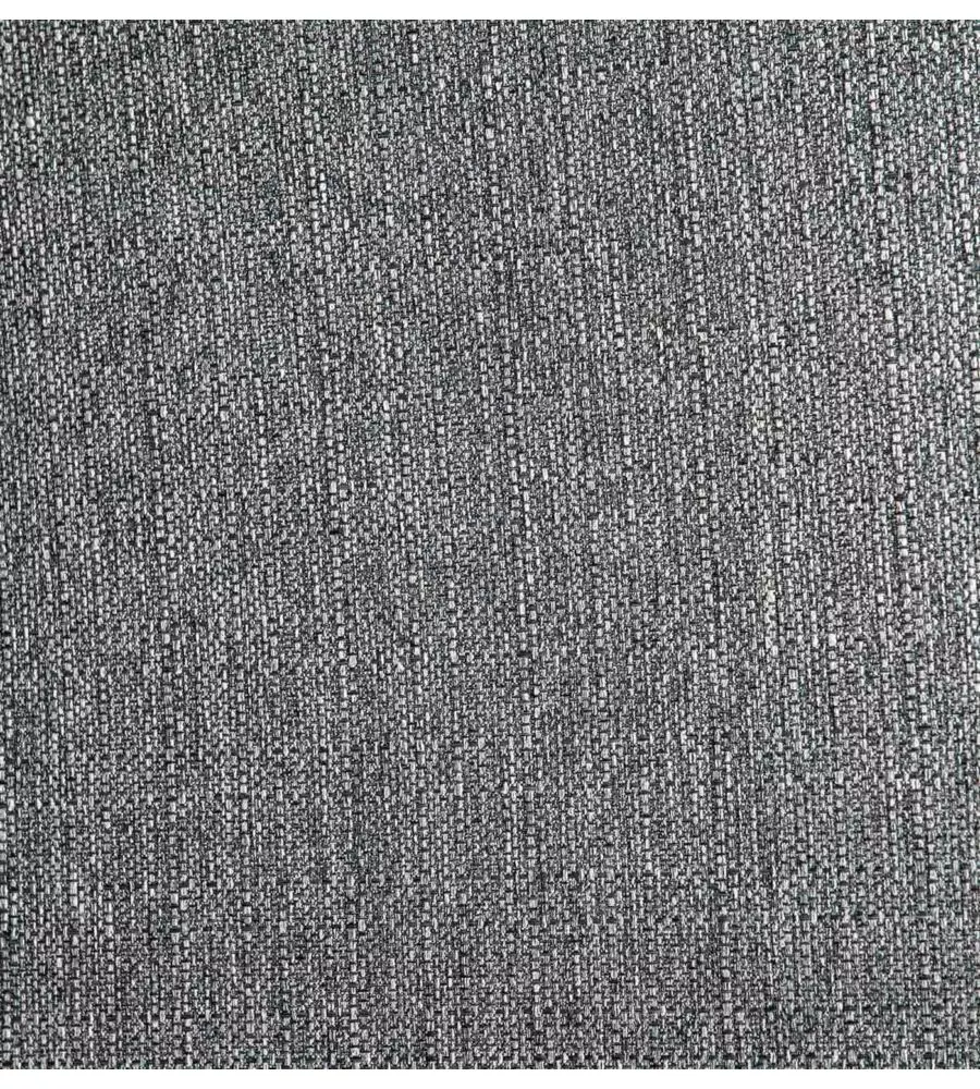 Divano "ester" 2 posti in tessuto grigio scuro, 137x80x85 cm