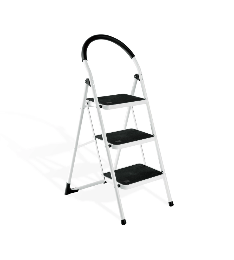 Scala pieghevole in acciaio easy system 3 gradini