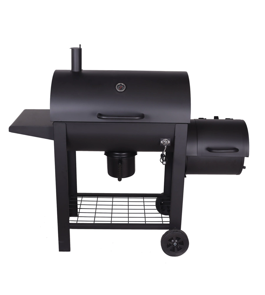 Barbecue a carbone arnold "colorado" con affumicatore 66x42 cm