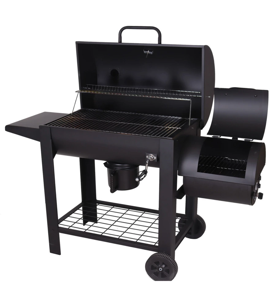 Barbecue a carbone arnold "colorado" con affumicatore 66x42 cm