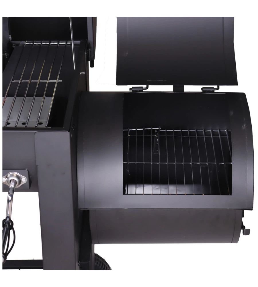 Barbecue a carbone arnold "colorado" con affumicatore 66x42 cm