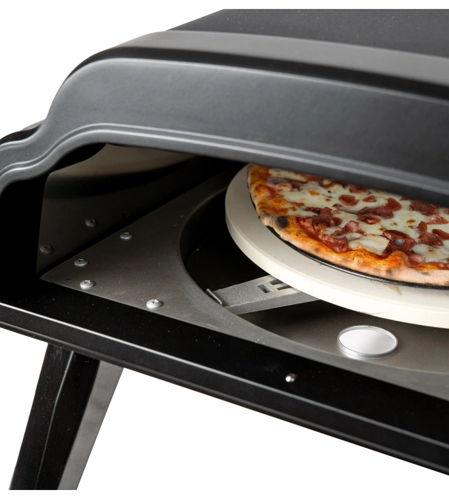 Forno pizza a gas arnold "stromboli" nero 1 pizza