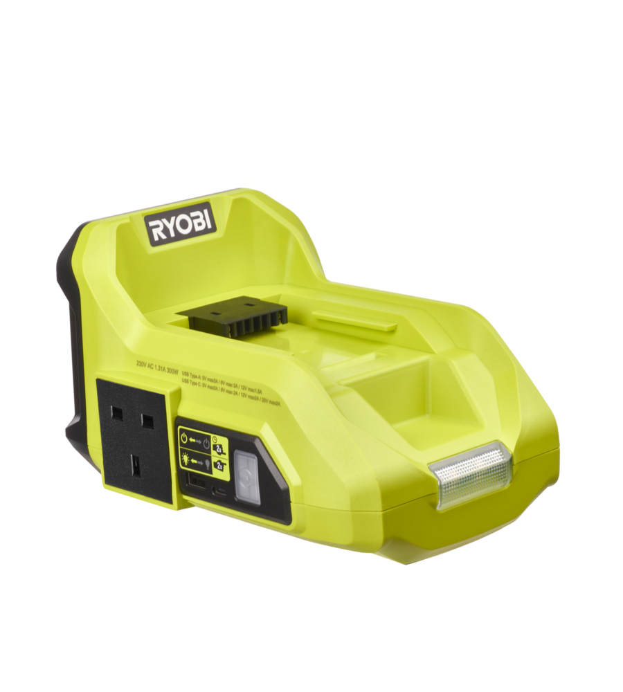 Inverter ryobi "ry36bi300a-0 " 36v, 230 v - 150 w, solo corpo macchina