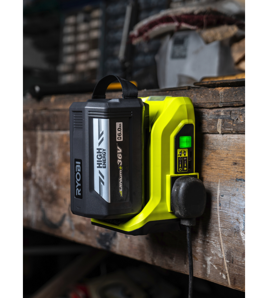 Inverter ryobi "ry36bi300a-0 " 36v, 230 v - 150 w, solo corpo macchina