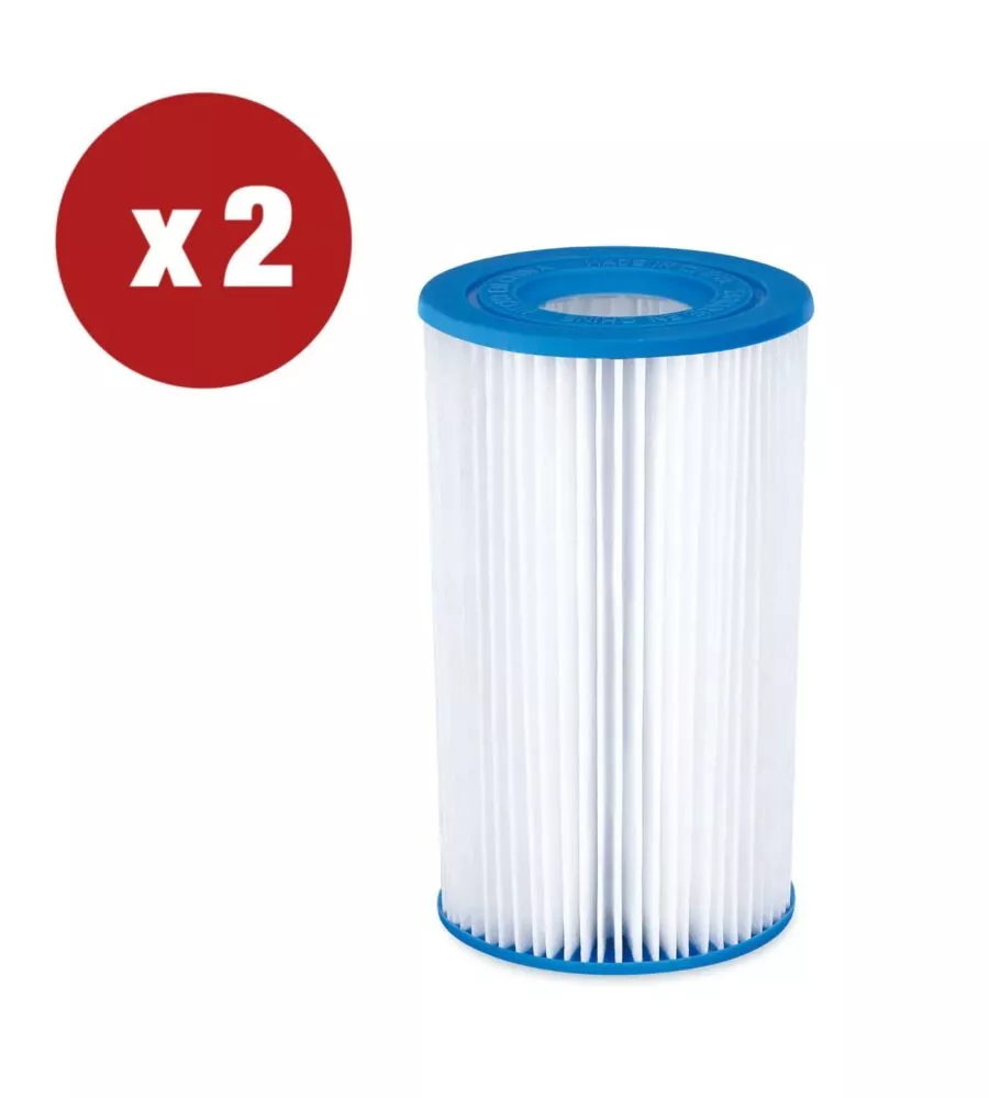 Filtro a cartuccia per piscina tipo a/c 2 pezzi
