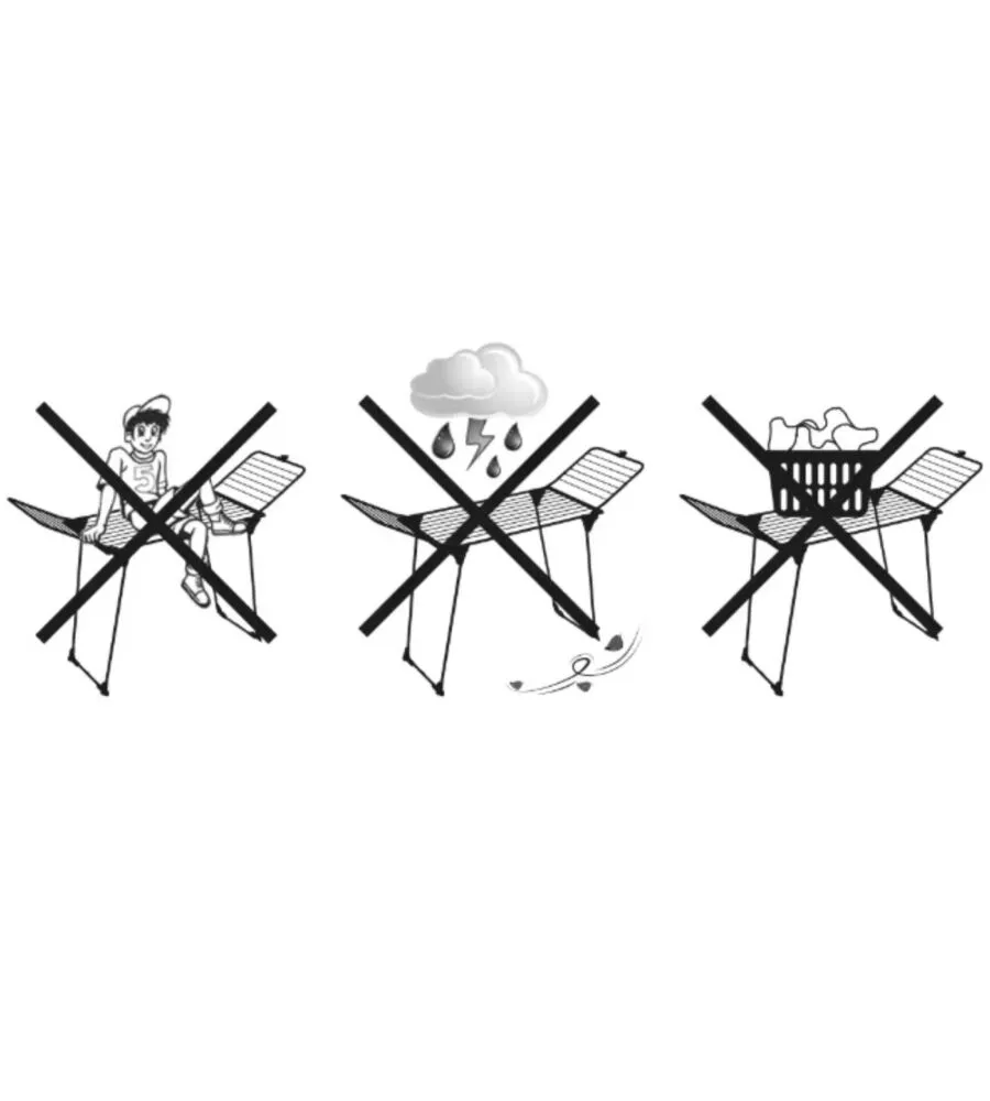 Stendibiancheria vileda "infinity flex" estensibile 117-205 cm