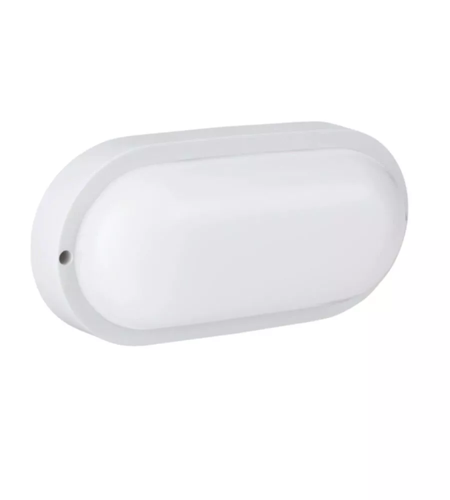 Plafoniera led da esterno eglo "boschetto" bianco 4000k