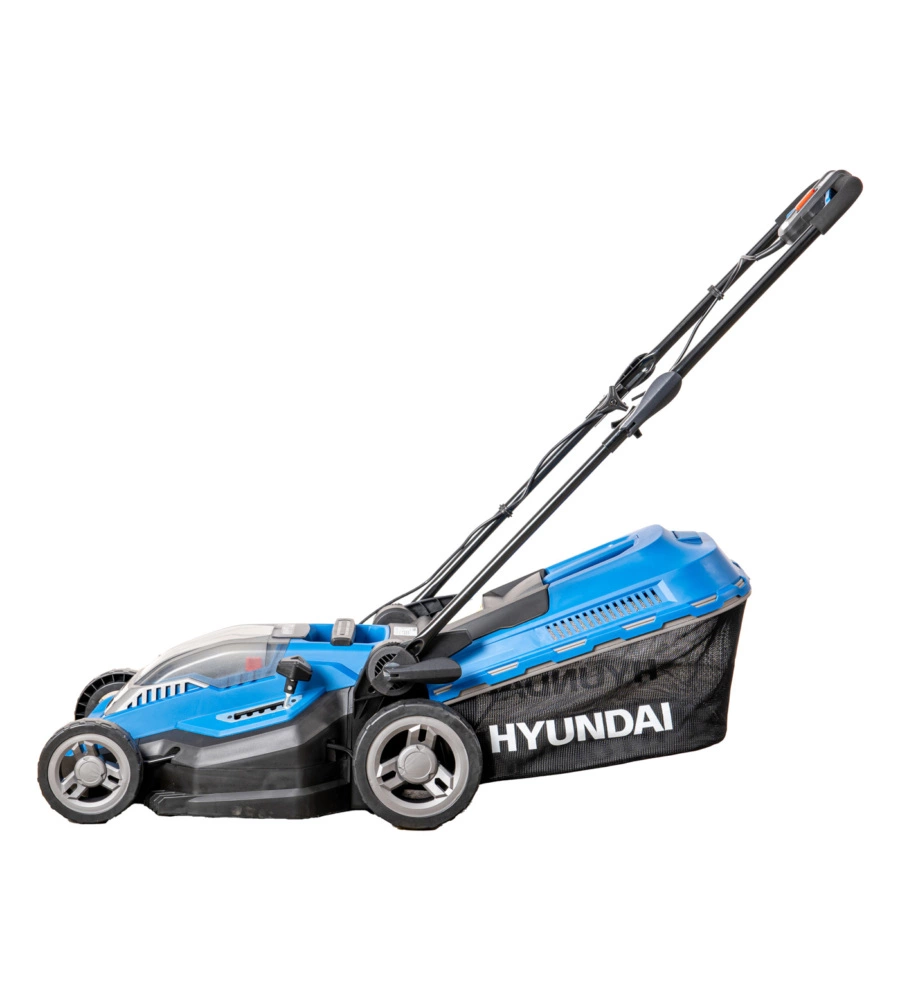 Tagliaerba a batteria hyundai 25610 taglio da 38 cm 40v, solo corpo macchina