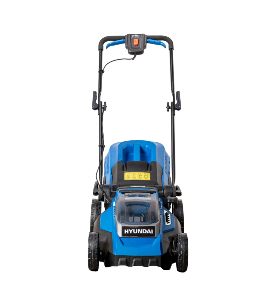 Tagliaerba a batteria hyundai 25610 taglio da 38 cm 40v, solo corpo macchina