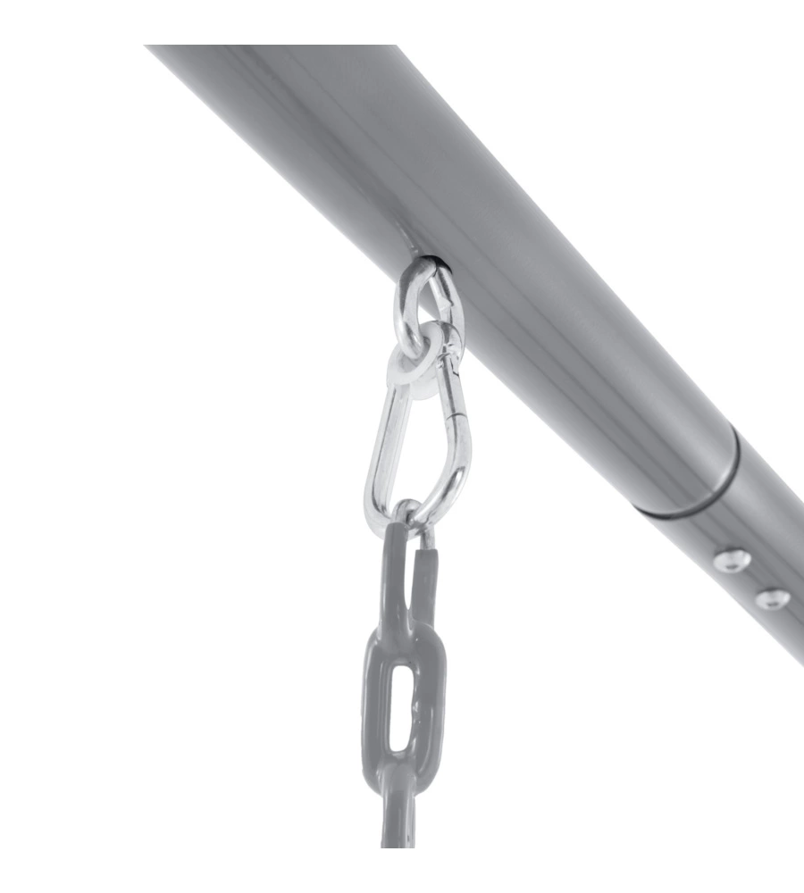 Altalena colore grigio 3 componenti - cod. 44123