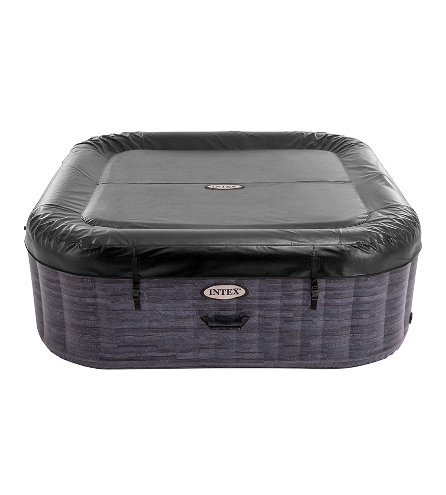 Piscina idromassaggio gonfiabile intex "bubble massage set greystone deluxe" 6 posti - cod. 28452ex