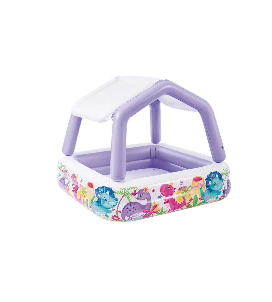 Piscina gonfiabile parasole intex "acquario" cm 157x157x122 i.4 - cod. 57470np
