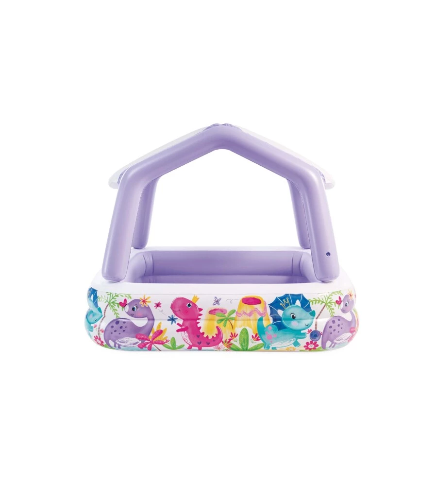 Piscina gonfiabile parasole intex "acquario" cm 157x157x122 i.4 - cod. 57470np