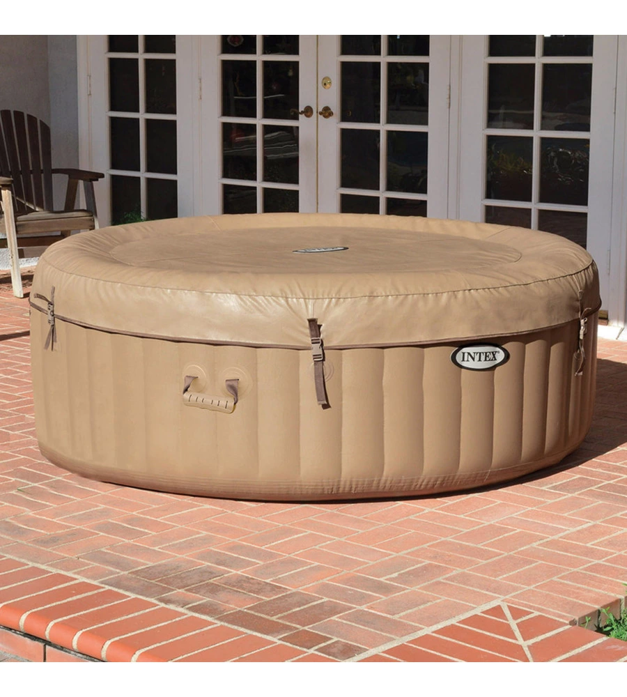 Pure spa bubble massage 196x71cm 4 posti con pompa