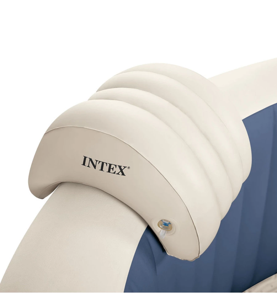 Piscina idromassaggio gonfiabile intex "purespa plus bubble massage set" navy 216x71cm - cod. 28432ex