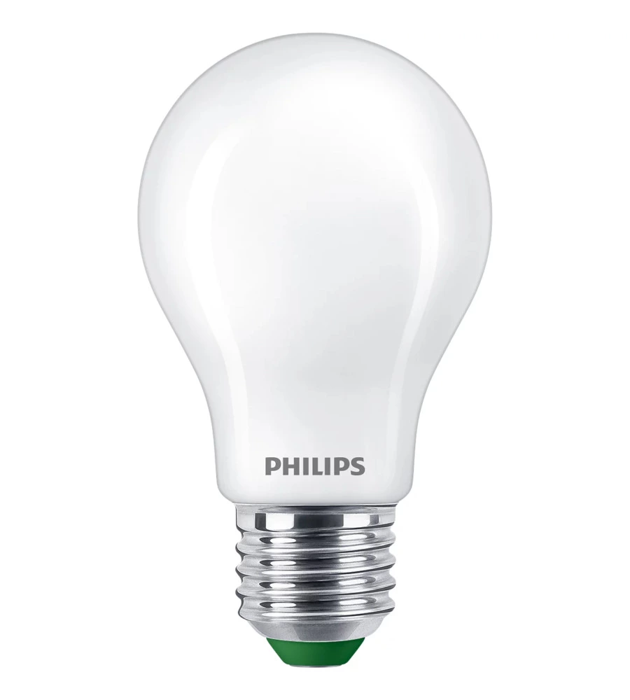 Lampadina led a goccia philips satinato luce calda 75w, 2700k e27