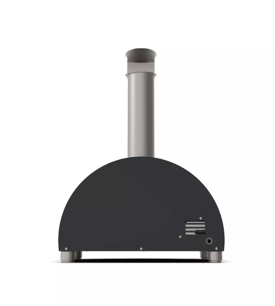 Forno pizza a gas alfa "moderno" colore nero 1 pizza
