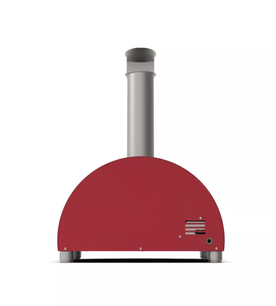 FORNO PIZZA A GAS ALFA "MODERNO" COLORE ROSSO 1 PIZZA