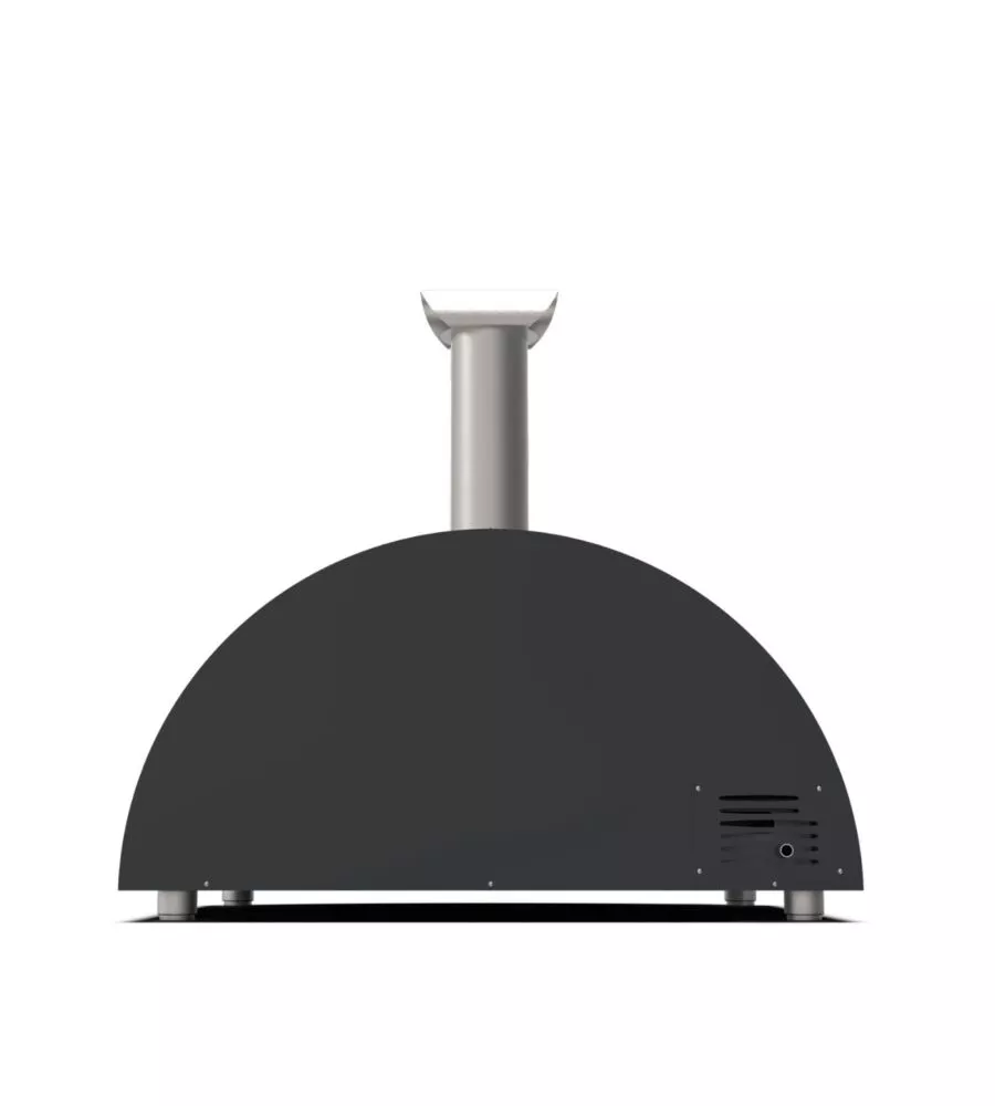 Forno pizza a gas alfa "moderno" colore nero 5 pizze