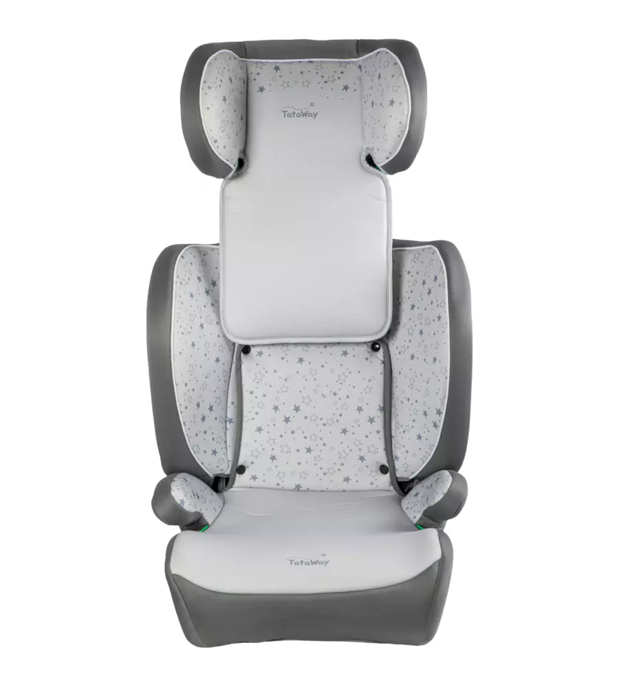 Seggiolino auto tataway "pallade" colore grigio per bambini dai 100 ai 150 cm ece r129