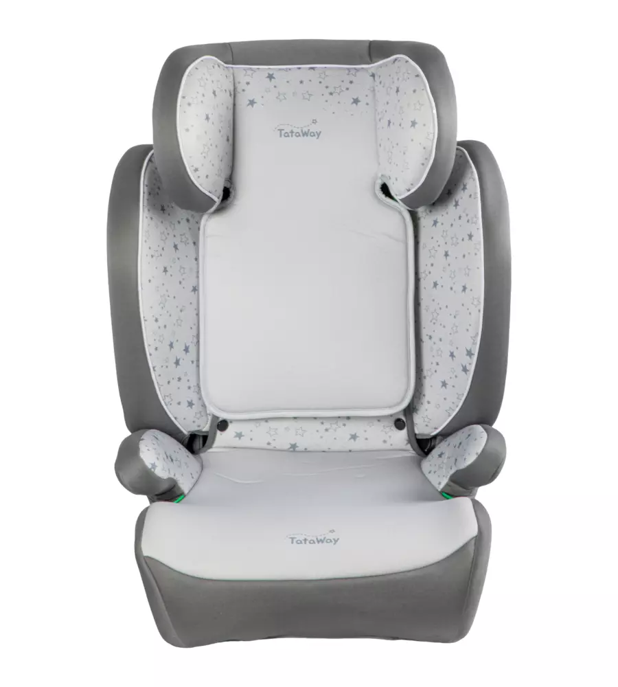 Seggiolino auto tataway "pallade" colore grigio per bambini dai 100 ai 150 cm ece r129