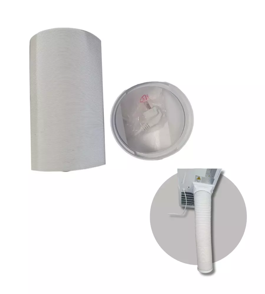 Condizionatore portatile caldo freddo con telecomando tecno air system "afc-9001" 2 velocitÀ 2600 w