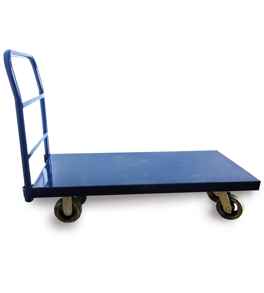 Carrello trasporto essenza in acciaio portata 500 kg 121x60x90 cm