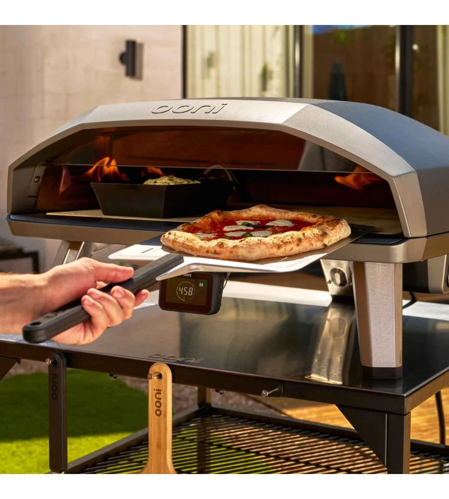 Forno pizza portatile a gas ooni "koda 2 max" nero 3 pizze