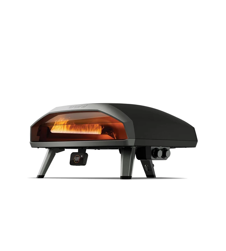 Forno pizza portatile a gas ooni "koda 2 max" nero 3 pizze