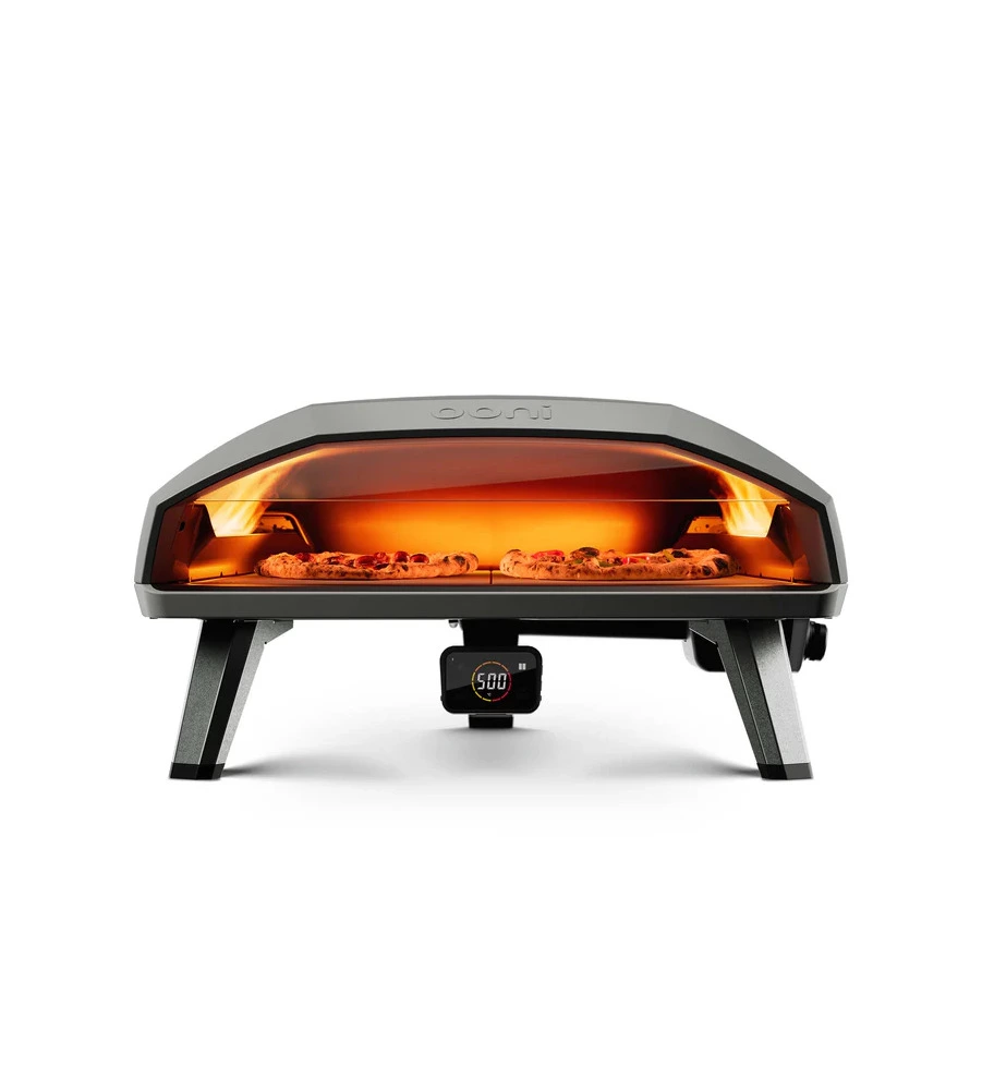 Forno pizza portatile a gas ooni "koda 2 max" nero 3 pizze