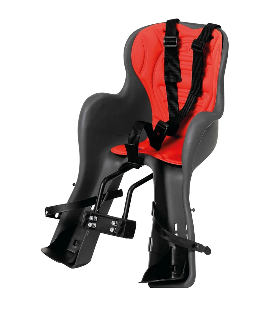 Seggiolino anteriore per bicicletta lampa "ginny" con attacco al manubrio colori assortiti portata massima 15 kg