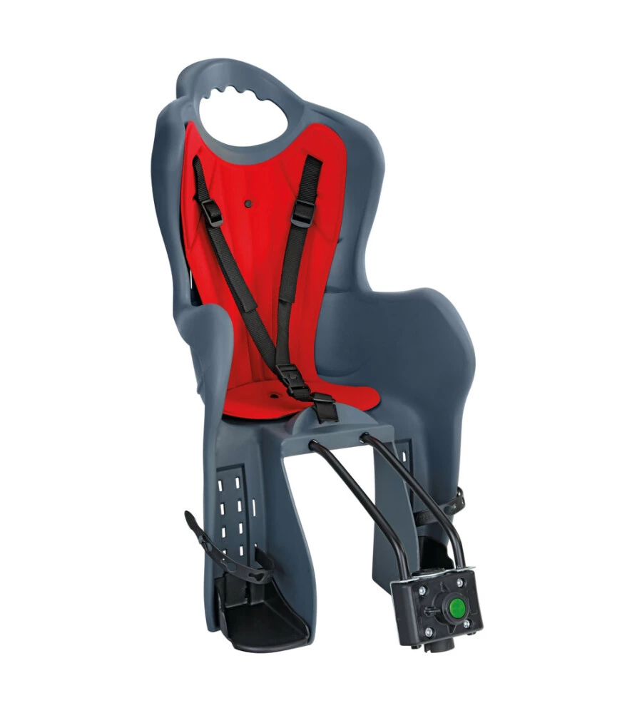Seggiolino posteriore per bicicletta lampa "holly" con attacco al telaio colori assortiti portata massima 22 kg