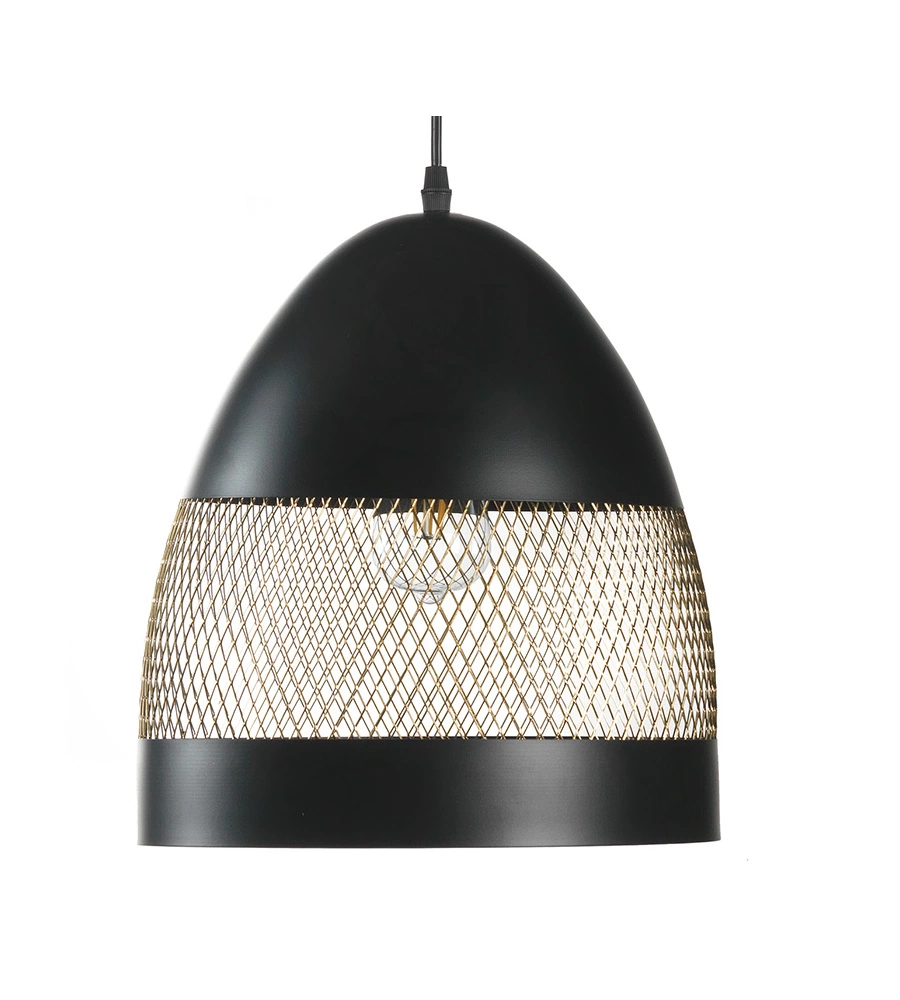 LAMPADARIO ONLI "POLLY" NERA, E27