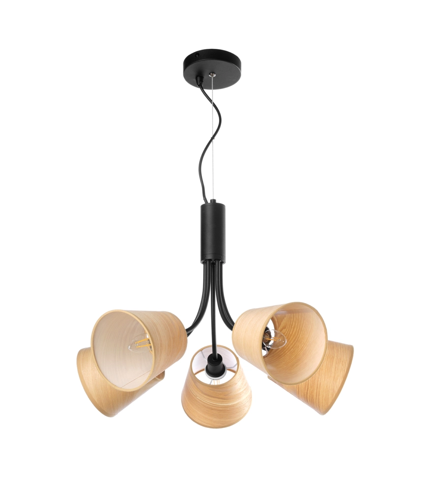 Lampadario onli "asia" 5 luci, e14