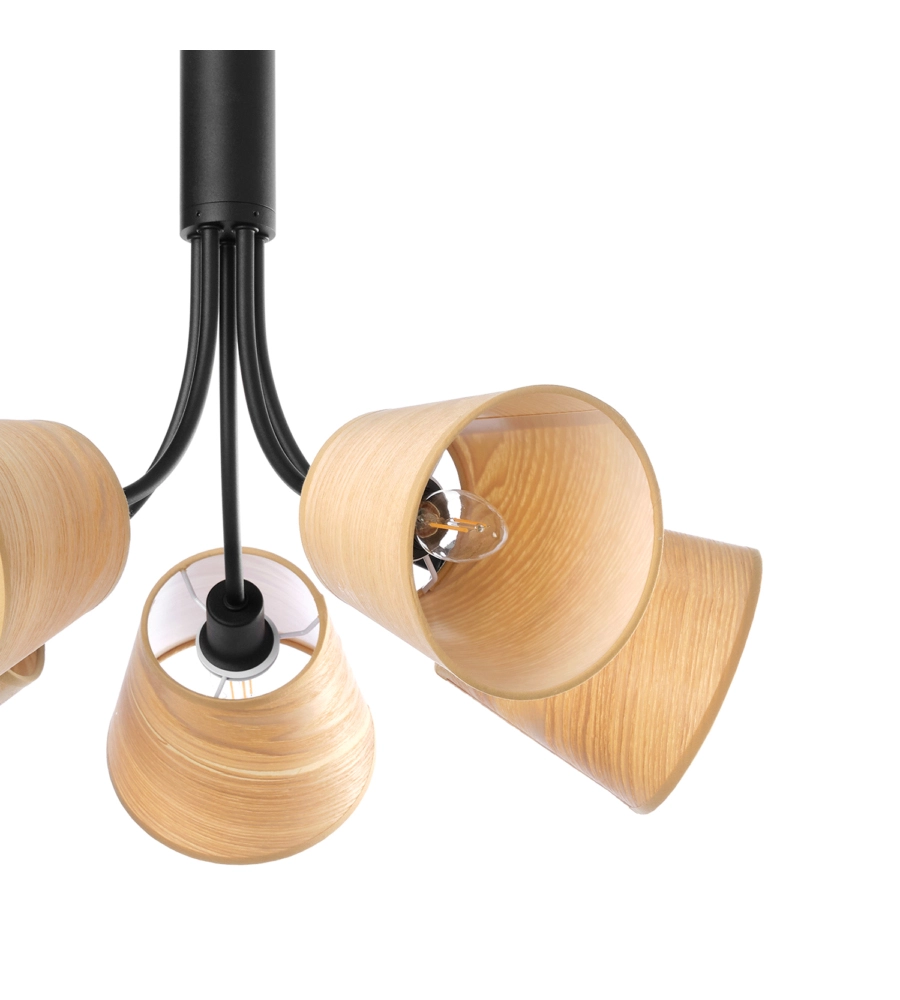 Lampadario onli "asia" 5 luci, e14