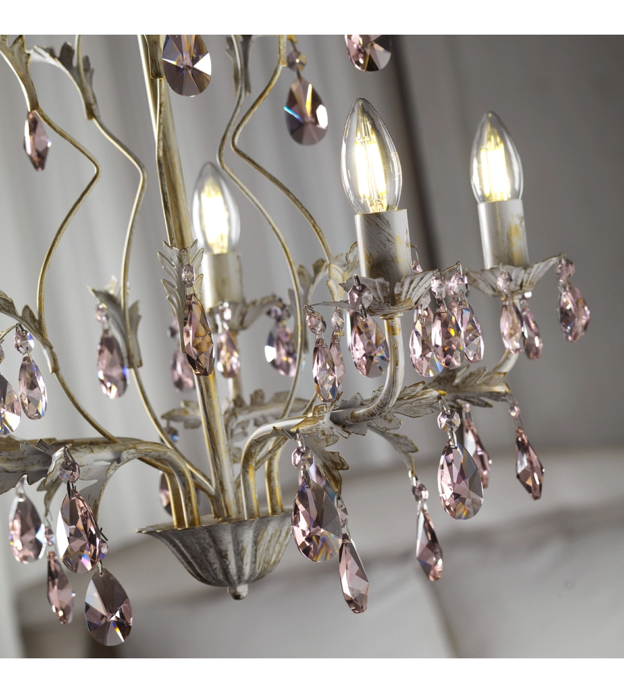 Lampadario onli "kate" 5 luci, e14