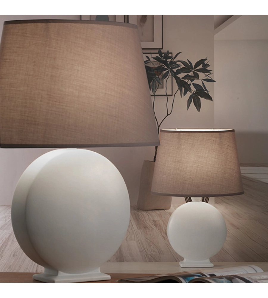 Lampada da tavolo onli "grande ceramica zen", e27
