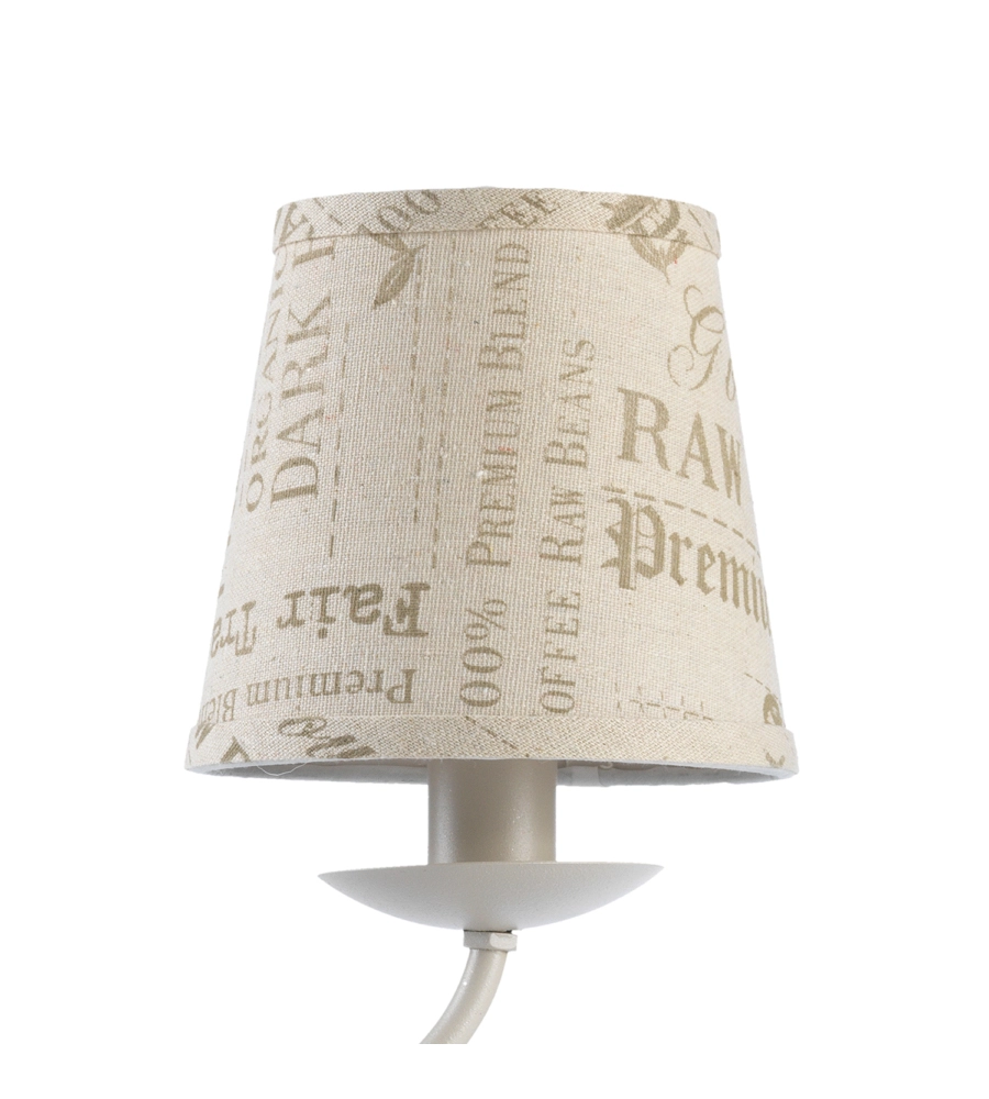 Lampada da tavolo onli "polette" sabbia, e14