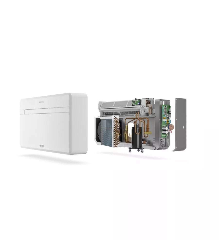 Climatizzatore caldo freddo olimpia splendid pompa di calore "unico next 10 hp pvan" monosplit e senza unitÀ esterna 9000 btu - cod. 02456