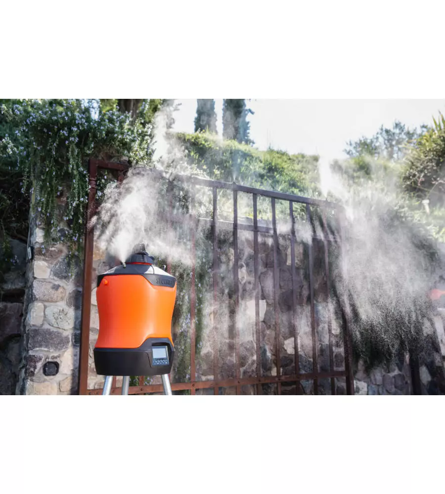 Geyser nebulizzatore antizanzare a batteria stocker 12l 5 bar 12v 2,5ah