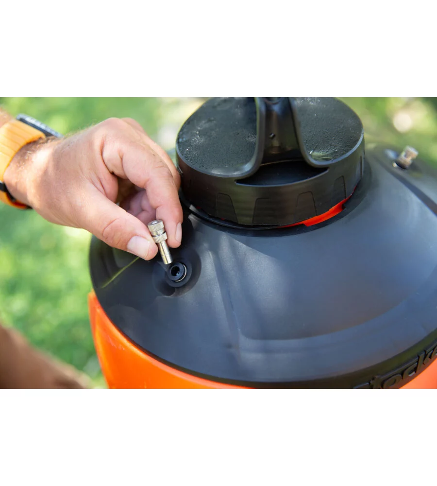 Geyser nebulizzatore antizanzare a batteria stocker "e-25 mi" 25l 5 bar 21v, alimentazione e batteria non inclusi