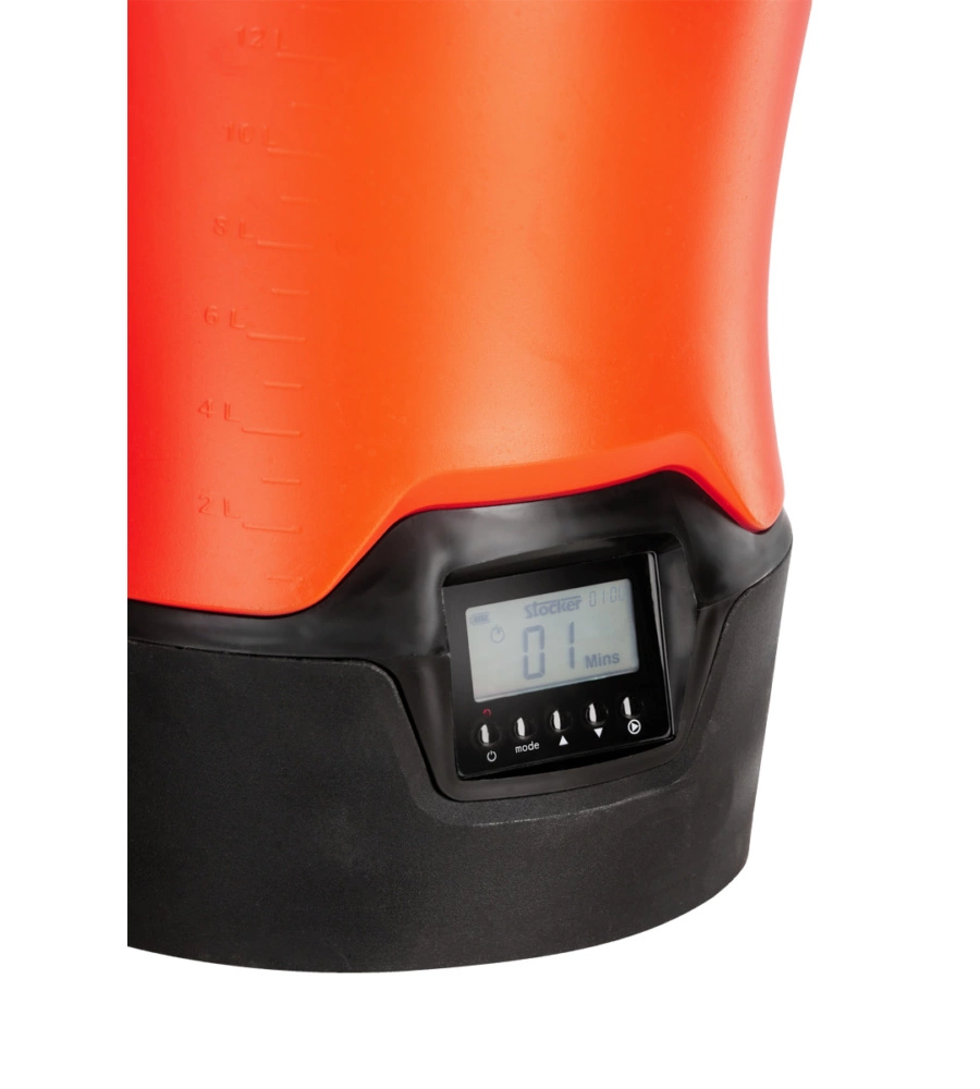 Geyser nebulizzatore antizanzare a batteria stocker "e-25 mi" 25l 5 bar 21v, alimentazione e batteria non inclusi