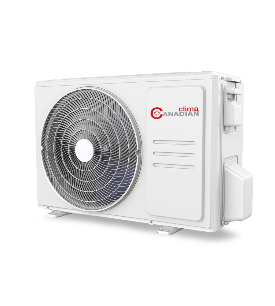 Climatizzatore caldo freddo canadian clima pompa di calore monosplit e unitÀ esterna 12000 btu - installazione inclusa