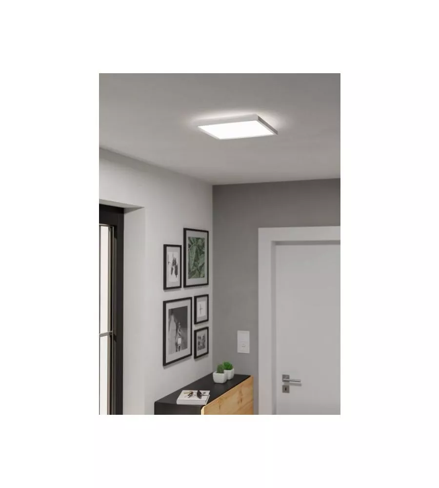 Plafoniera led da interno eglo "rovito" bianco 2700/4000/6500k