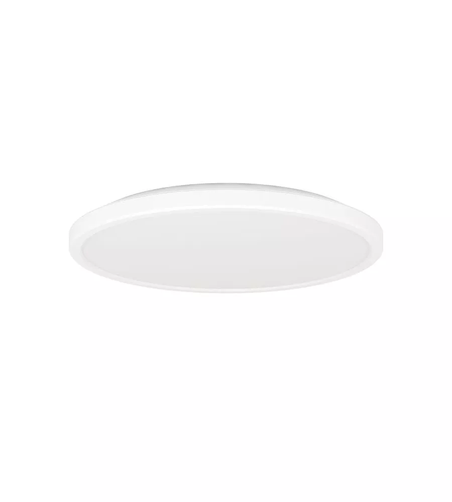 Plafoniera led da interno eglo "rovito" bianco tonda 2700/4000/6500k