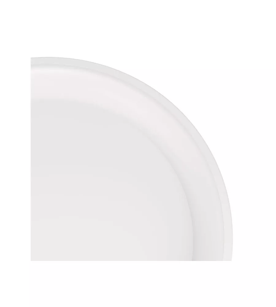 Plafoniera led da interno eglo "loretello" bianco tondo 2700-6500k
