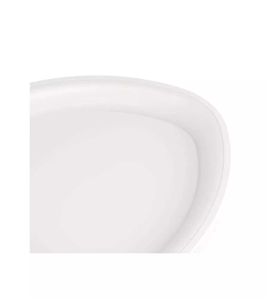 Plafoniera led da interno eglo "loretello" bianco 2700-6500k