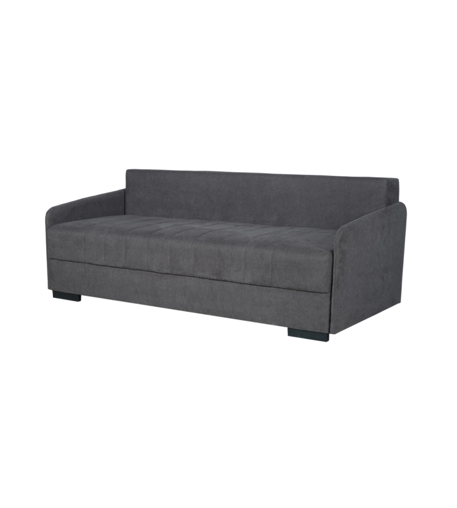 Divano 3 posti bellahome "gemini" grigio, 200x95x91 cm